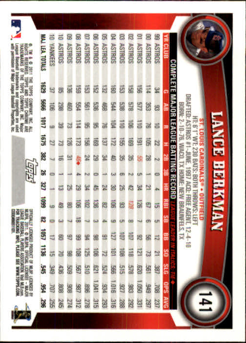 A6060- 2011 Topps Chrome BB Card #s 1-220 +Rookies -You Pick- 15+ FREE US SHIP - Picture 235 of 398