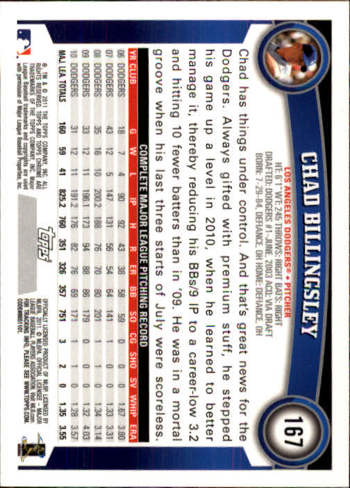 A6060- 2011 Topps Chrome BB Card #s 1-220 +Rookies -You Pick- 15+ FREE US SHIP - Picture 197 of 398