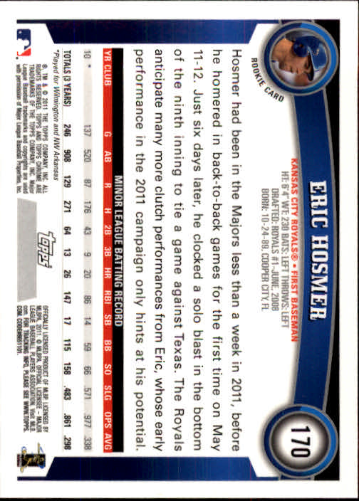 A6060- 2011 Topps Chrome BB Card #s 1-220 +Rookies -You Pick- 15+ FREE US SHIP - Picture 398 of 398