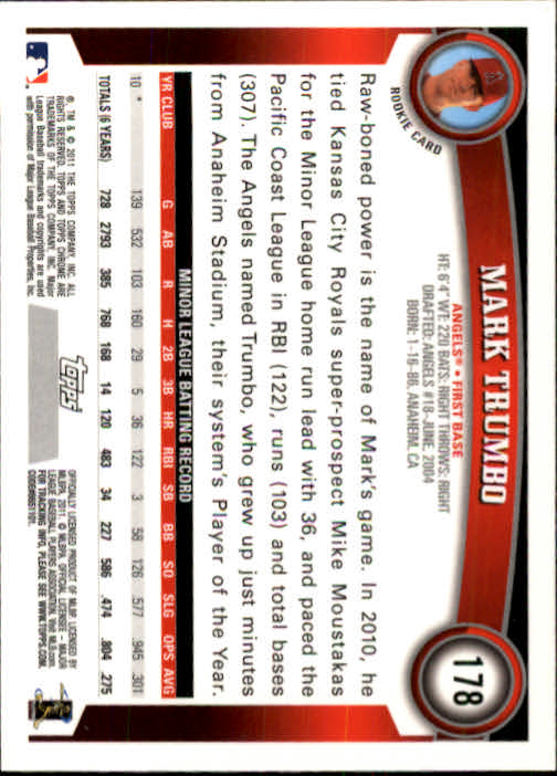 A6060- 2011 Topps Chrome BB Card #s 1-220 +Rookies -You Pick- 15+ FREE US SHIP - Picture 386 of 398