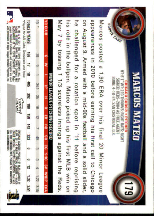 A6060- 2011 Topps Chrome BB Card #s 1-220 +Rookies -You Pick- 15+ FREE US SHIP - Picture 362 of 398