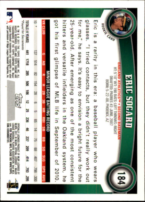 A6060- 2011 Topps Chrome BB Card #s 1-220 +Rookies -You Pick- 15+ FREE US SHIP - Picture 291 of 398