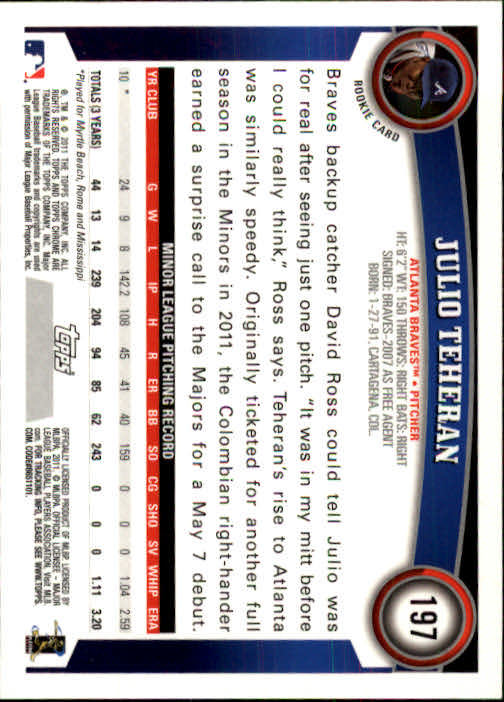 A6060- 2011 Topps Chrome BB Card #s 1-220 +Rookies -You Pick- 15+ FREE US SHIP - Picture 366 of 398