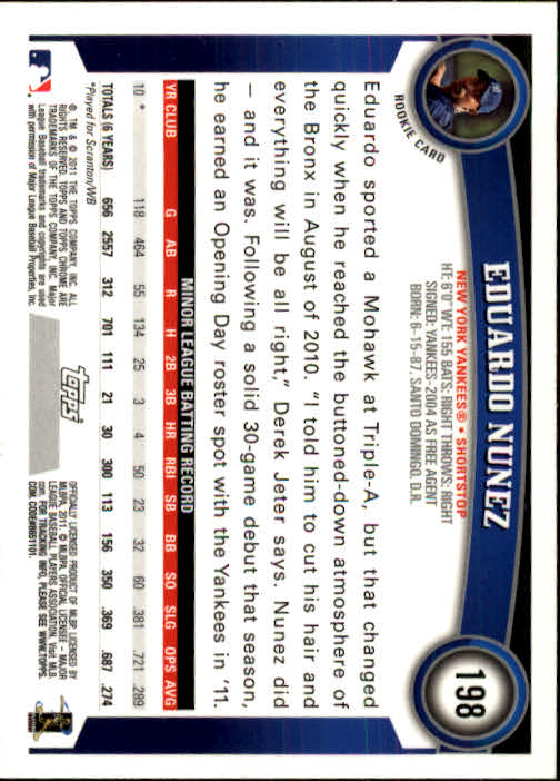 A6060- 2011 Topps Chrome BB Card #s 1-220 +Rookies -You Pick- 15+ FREE US SHIP - Picture 394 of 398