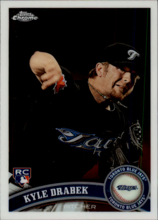 A6060- 2011 Topps Chrome BB Card #s 1-220 +Rookies -You Pick- 15+ FREE US SHIP - Picture 357 of 398