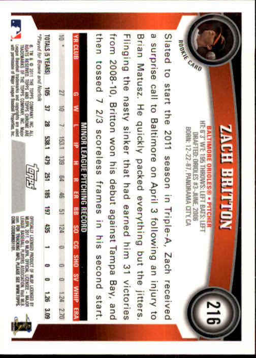 A6060- 2011 Topps Chrome BB Card #s 1-220 +Rookies -You Pick- 15+ FREE US SHIP - Picture 388 of 398