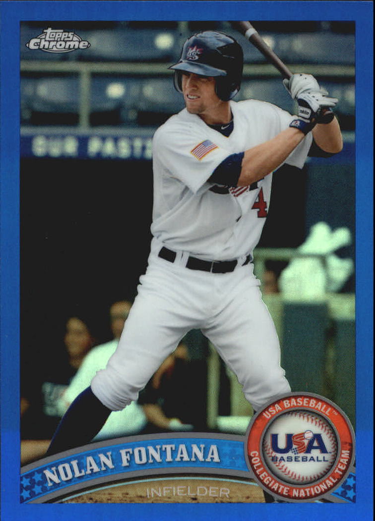 B6614- 2011 Topps Chrome USA Baseball Refractors -You Pick- 15+ FREE US SHIP - Picture 11 of 47