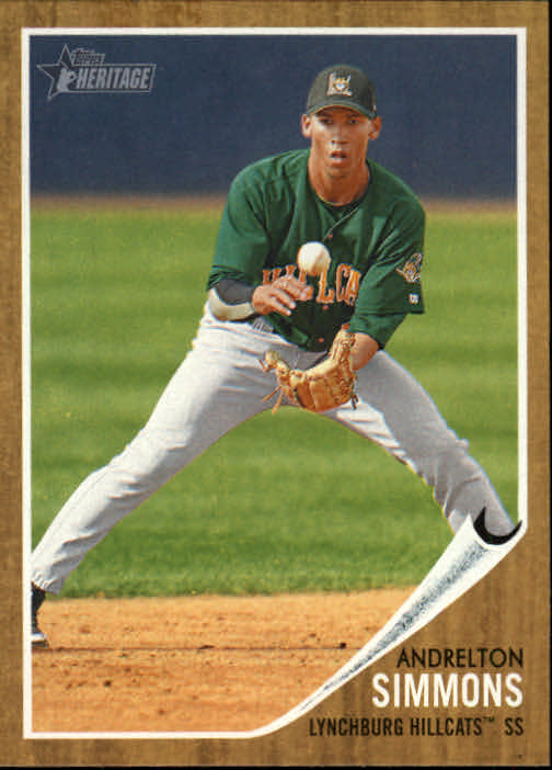2011 Topps Heritage Minors #1 Andrelton Simmons