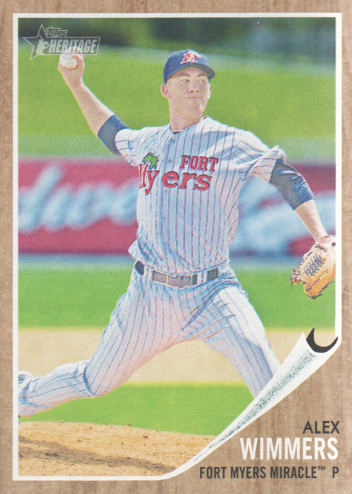 2011 Topps Heritage Minors #48 Alex Wimmers