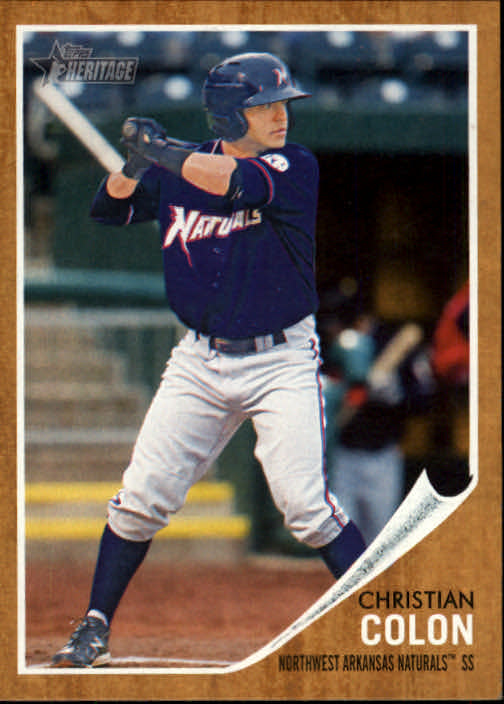 2011 Topps Heritage Minors #86 Christian Colon