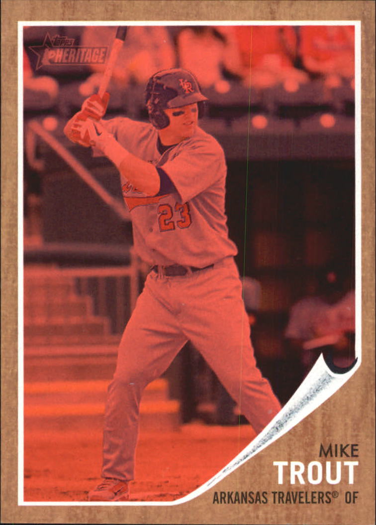  Mike Trout Rookie Card 2011 Bowman's Best Prospects #9