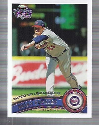 2011 Topps Diamond Anniversary Factory Set Limited Edition #54 Brian Fuentes