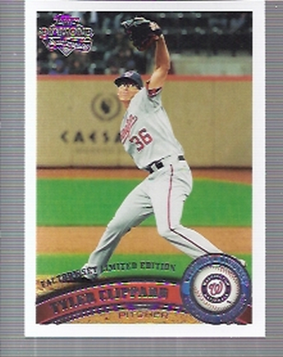 2011 Topps Diamond Anniversary Factory Set Limited Edition #74 Tyler Clippard