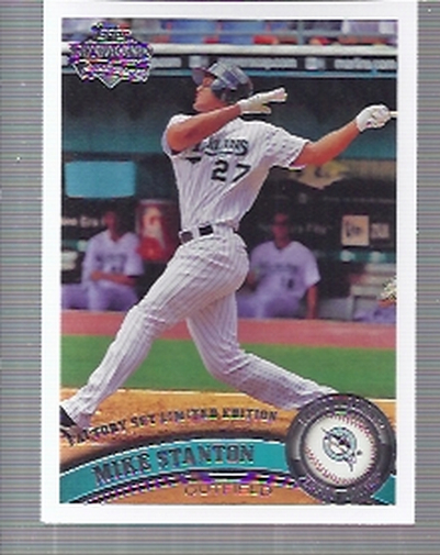 2011 Topps Diamond Anniversary Factory Set Limited Edition #78 Mike Stanton