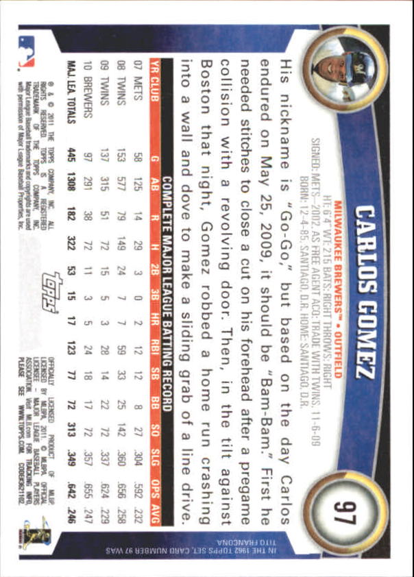 A3166- 2011 Topps Diamant Jubiläum BB # S 1-250 -du Pick- 15 + Gratis US Schiff - Bild 126 von 322