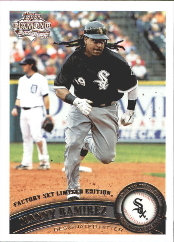 2011 Topps Diamond Anniversary Factory Set Limited Edition #128 Manny Ramirez