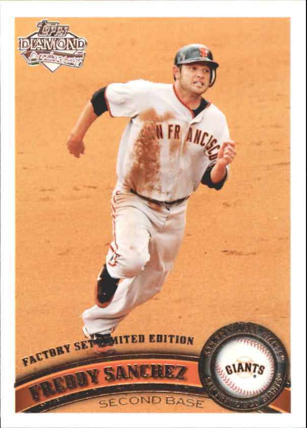 A3166- 2011 Topps Diamant Jubiläum BB 251-500 -du Pick- 15 + Gratis US Schiff - Bild 10 von 298
