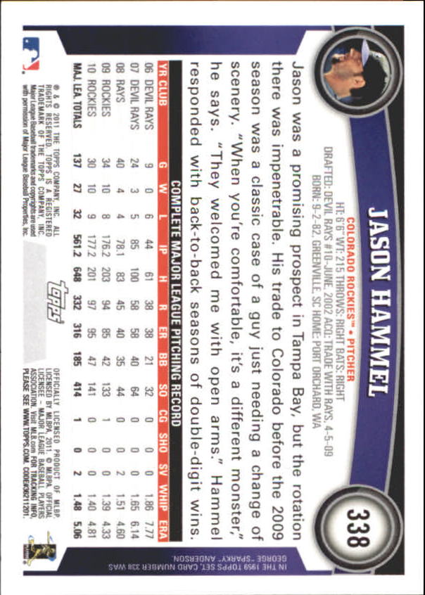 A3166- 2011 Topps Diamant Jubiläum BB 251-500 -du Pick- 15 + Gratis US Schiff - Bild 107 von 298