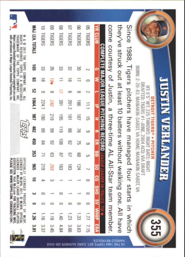 A3166- 2011 Topps Diamant Jubiläum BB 251-500 -du Pick- 15 + Gratis US Schiff - Bild 127 von 298