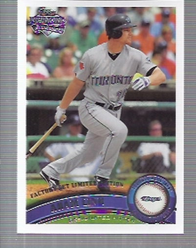 A3166- 2011 Topps Diamant Jubiläum BB 251-500 -du Pick- 15 + Gratis US Schiff - Bild 139 von 298
