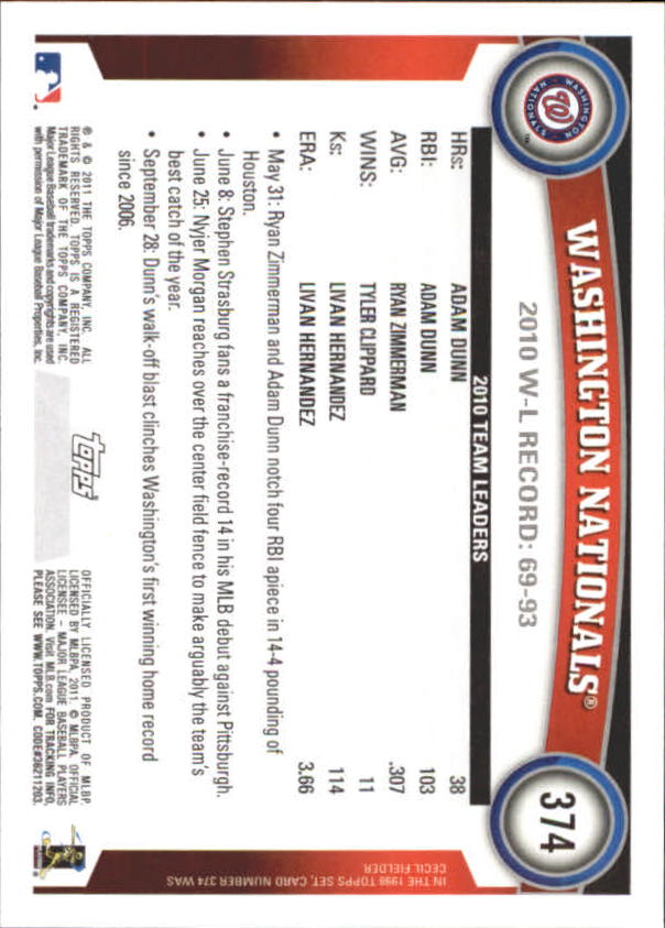 A3166- 2011 Topps Diamant Jubiläum BB 251-500 -du Pick- 15 + Gratis US Schiff - Bild 151 von 298