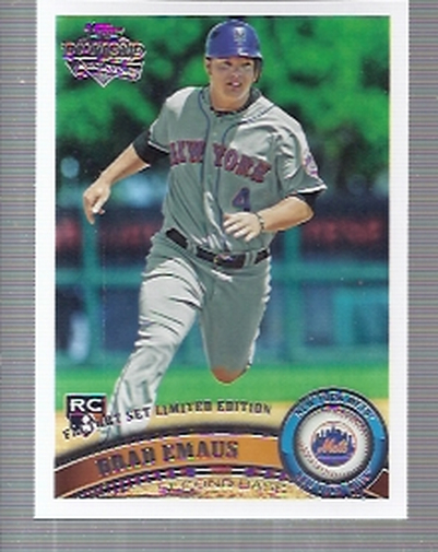 A3166- 2011 Topps Diamant Jubiläum BB 251-500 -du Pick- 15 + Gratis US Schiff - Bild 212 von 298