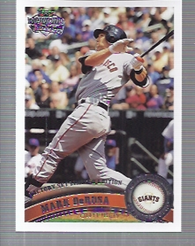 A3166- 2011 Topps Diamant Jubiläum BB 251-500 -du Pick- 15 + Gratis US Schiff - Bild 219 von 298