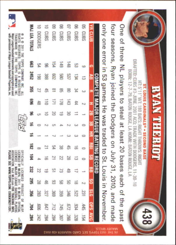 A3166- 2011 Topps Diamant Jubiläum BB 251-500 -du Pick- 15 + Gratis US Schiff - Bild 224 von 298