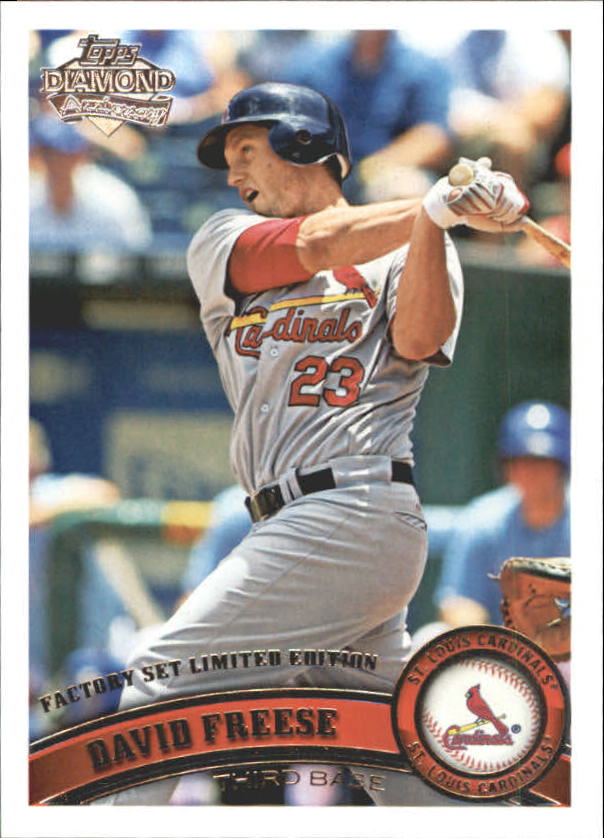 A3166- 2011 Topps Diamant Jubiläum BB 251-500 -du Pick- 15 + Gratis US Schiff - Bild 238 von 298