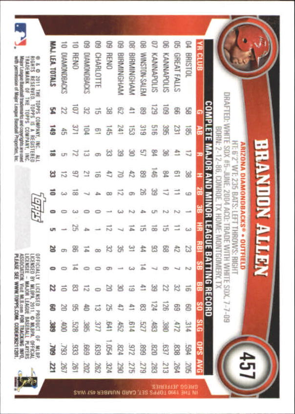 A3166- 2011 Topps Diamant Jubiläum BB 251-500 -du Pick- 15 + Gratis US Schiff - Bild 245 von 298