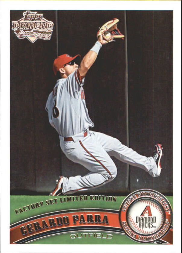 A3166- 2011 Topps Diamant Jubiläum BB 251-500 -du Pick- 15 + Gratis US Schiff - Bild 277 von 298