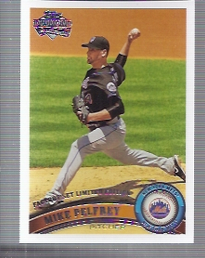 2011 Topps Diamond Anniversary Factory Set Limited Edition #542 Mike Pelfrey