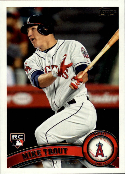  Mike Trout (Baseball Card) 2011 Topps Update Series - [Base]  #US175 : Collectibles & Fine Art