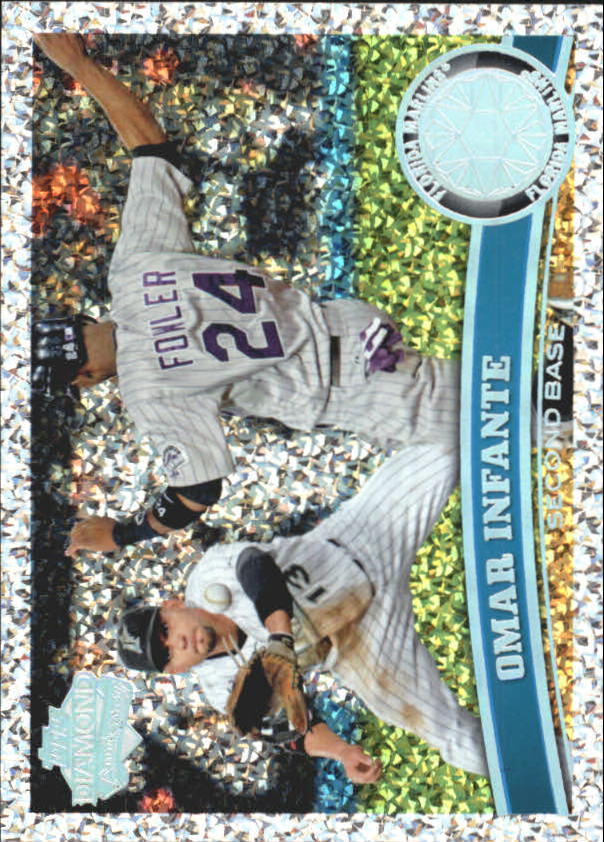 Бейсбольные одиночные игры 2011 Topps Update Diamond Anniversary - на выбор