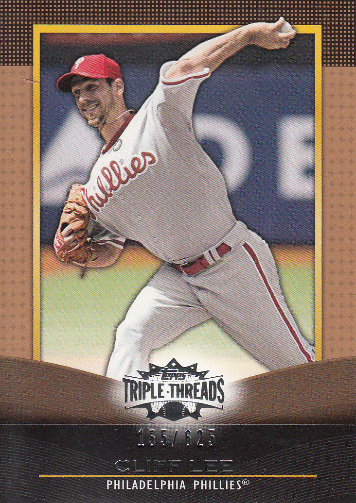 2011 Topps Triple Threads Sepia #6 Cliff Lee