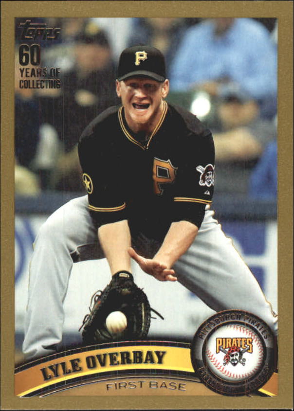 2011 Topps Update Gold #US95 Lyle Overbay