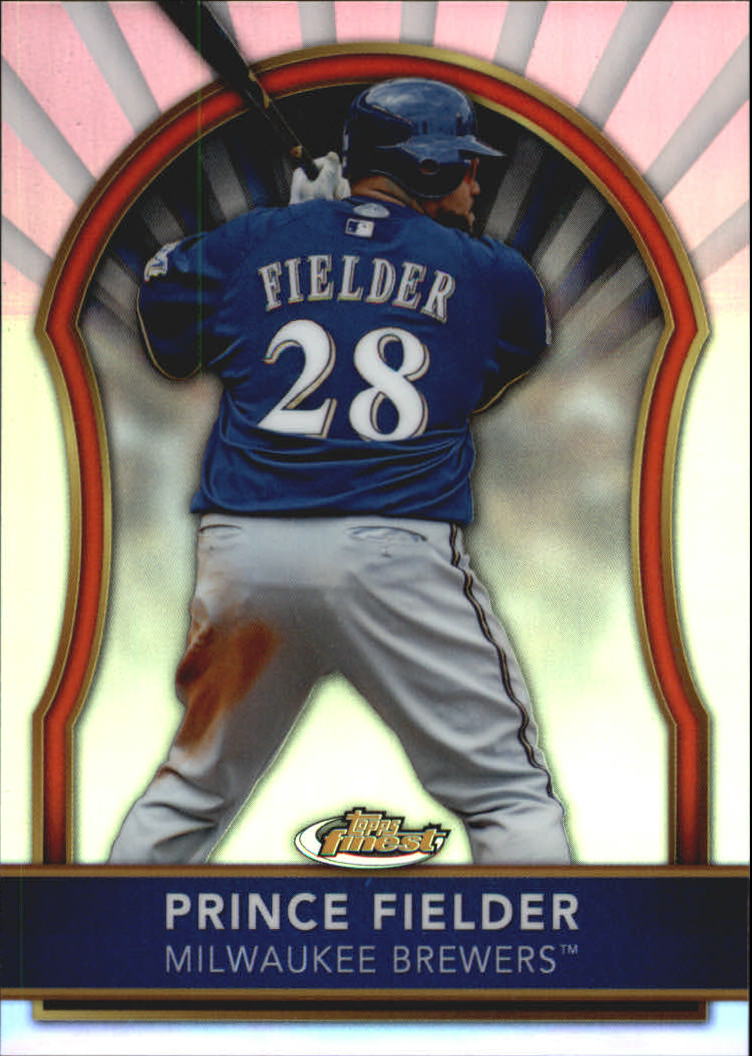 2011 Finest Refractors #60 Prince Fielder