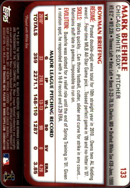B5206- 2011 Bowman Chrome Baseball Card #s 1-220 -You Pick- 15+ FREE US SHIP - Picture 222 of 381