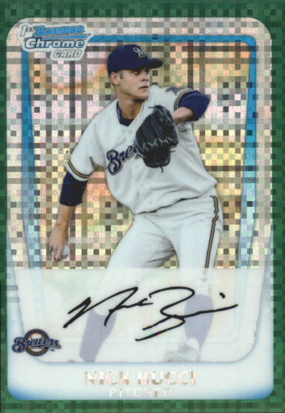 A0151- 2011 Bowman Chrome Prospects Green X-Fractors -You Pick- 15+ FREE US SHIP - Picture 6 of 183
