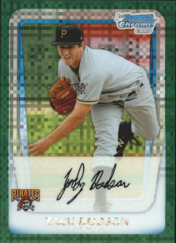 A0151- 2011 Bowman Chrome Prospects Green X-Fractors -You Pick- 15+ FREE US SHIP - Picture 14 of 183