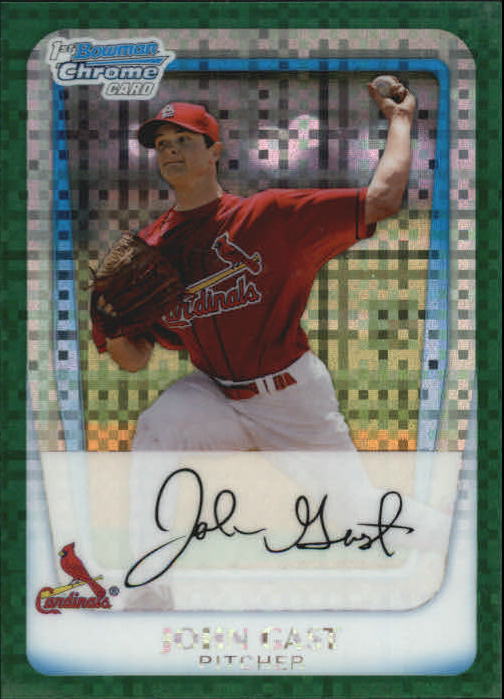 A0151- 2011 Bowman Chrome Prospects Green X-Fractors -You Pick- 15+ FREE US SHIP - Picture 16 of 183
