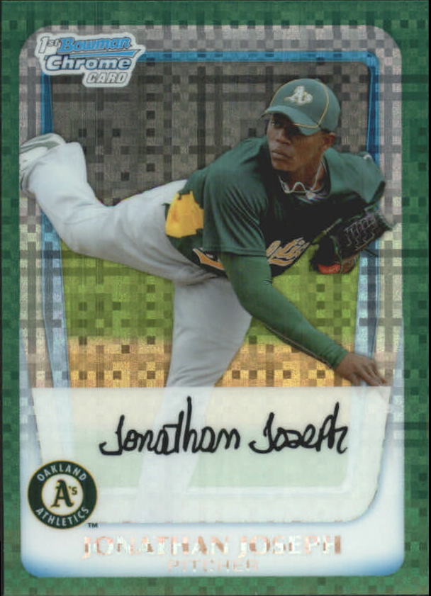 A0151- 2011 Bowman Chrome Prospects Green X-Fractors -You Pick- 15+ FREE US SHIP - Picture 22 of 183