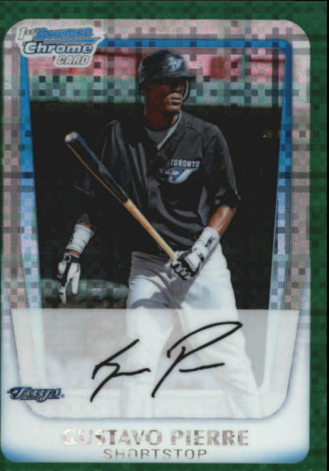 A0151- 2011 Bowman Chrome Prospects Green X-Fractors -You Pick- 15+ FREE US SHIP - Picture 24 of 183