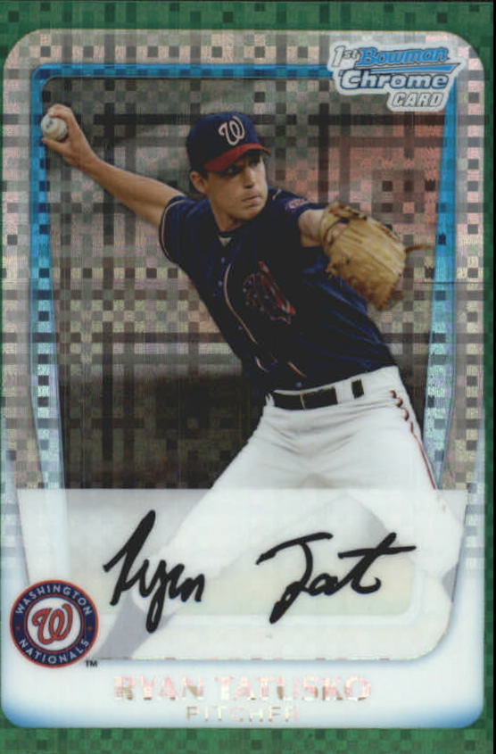 A0151- 2011 Bowman Chrome Prospects Green X-Fractors -You Pick- 15+ FREE US SHIP - Picture 26 of 183
