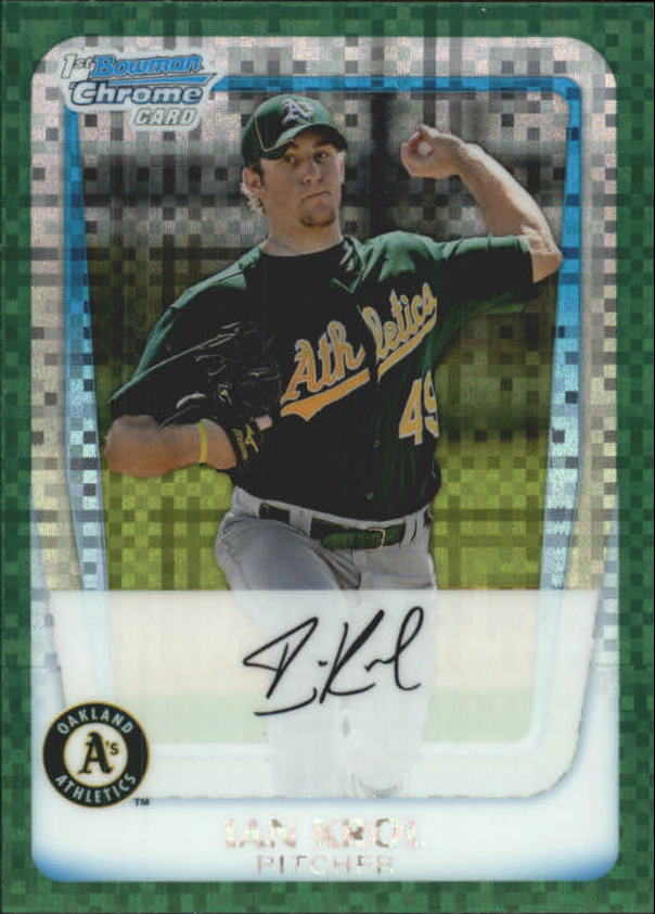 A0151- 2011 Bowman Chrome Prospects Green X-Fractors -You Pick- 15+ FREE US SHIP - Picture 37 of 183