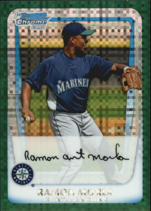 A0151- 2011 Bowman Chrome Prospects Green X-Fractors -You Pick- 15+ FREE US SHIP - Picture 45 of 183