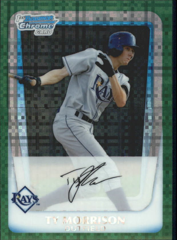 A0151- 2011 Bowman Chrome Prospects Green X-Fractors -You Pick- 15+ FREE US SHIP - Picture 47 of 183