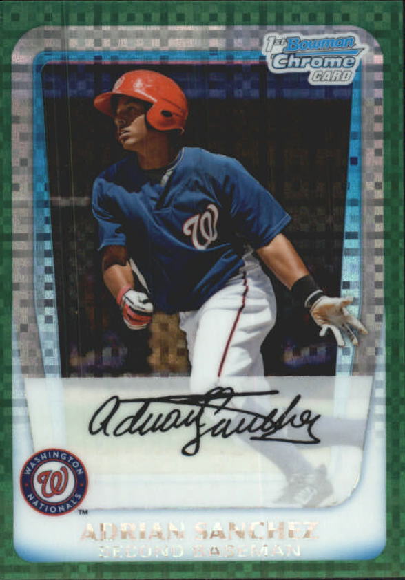 A0151- 2011 Bowman Chrome Prospects Green X-Fractors -You Pick- 15+ FREE US SHIP - Picture 63 of 183
