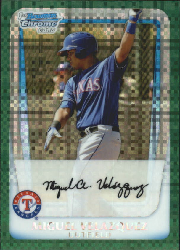 A0151- 2011 Bowman Chrome Prospects Green X-Fractors -You Pick- 15+ FREE US SHIP - Picture 71 of 183