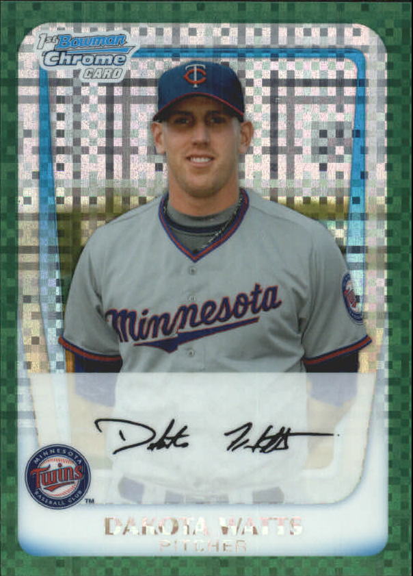 A0151- 2011 Bowman Chrome Prospects Green X-Fractors -You Pick- 15+ FREE US SHIP - Picture 73 of 183